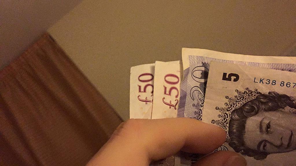 Pound notes
