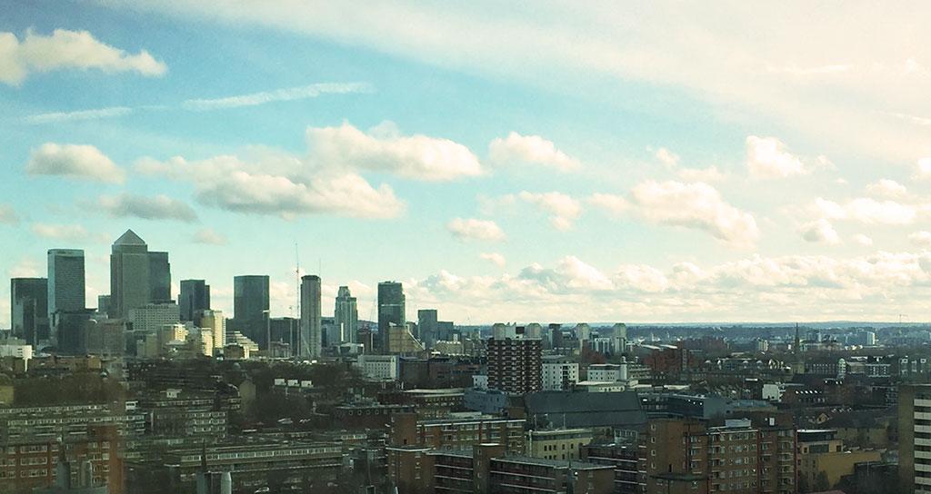 Canary Wharf skyline