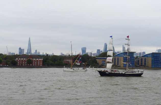 Boats on the Thames